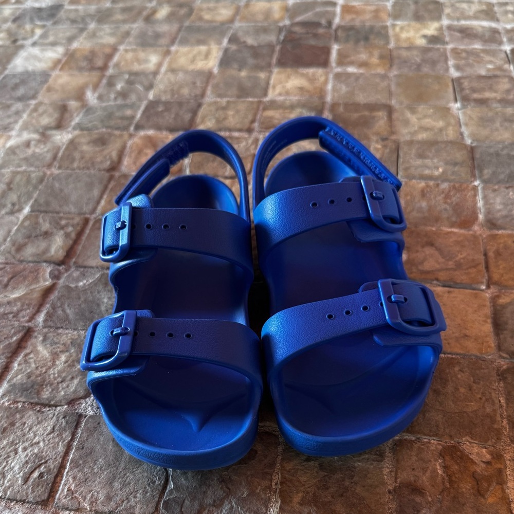 Kids Blue Sandals - Picture 4 of 6